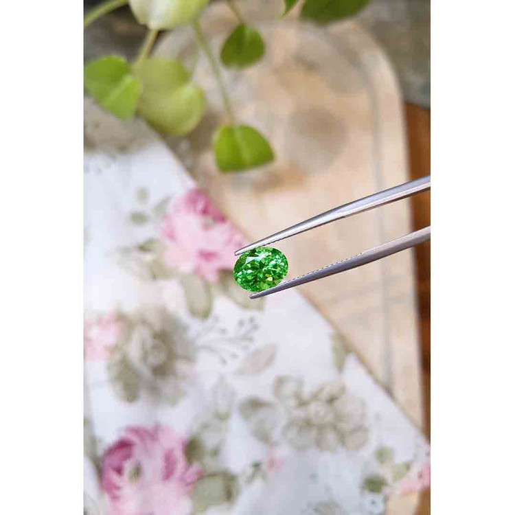3.11 Ct. Tsavorite Garnet from Tanzania