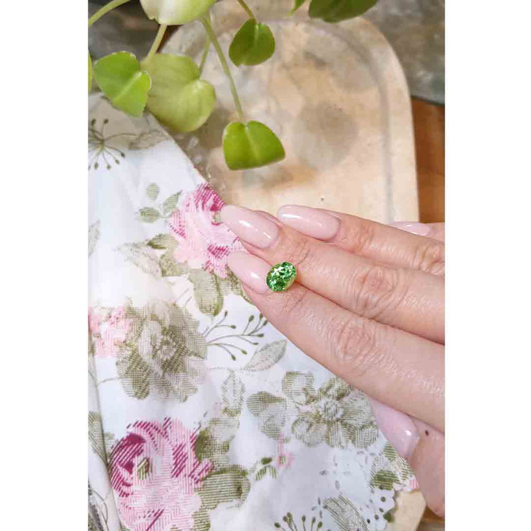 3.11 Ct. Tsavorite Garnet from Tanzania