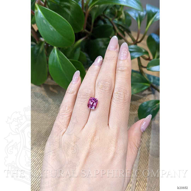 4.11 Ct. Rhodolite Garnet from Tanzania
