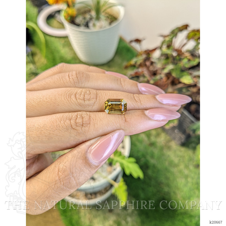 4.68 Ct. Sinhalite from Ceylon (Sri Lanka)