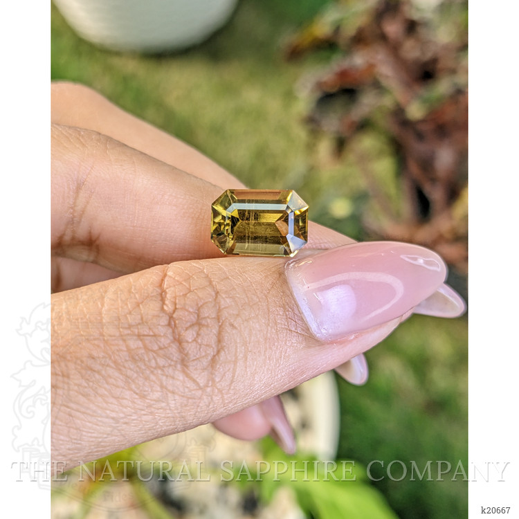 4.68 Ct. Sinhalite from Ceylon (Sri Lanka)