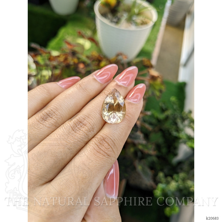 12.03 Ct. Ametrine from Ceylon (Sri Lanka)