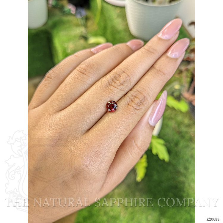 1.40 Ct. Rhodolite Garnet from Ceylon (Sri Lanka)
