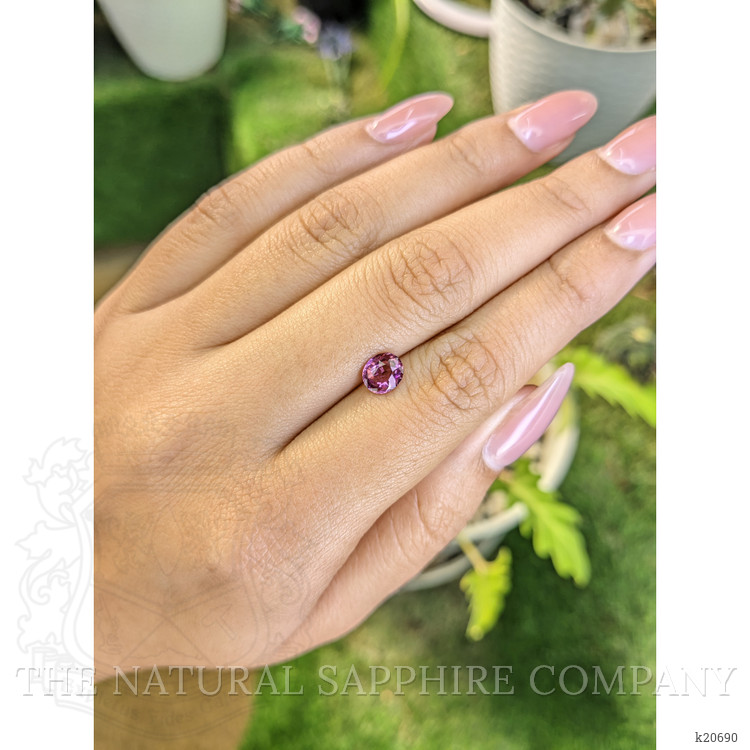 1.08 Ct. Rhodolite Garnet from Ceylon (Sri Lanka)