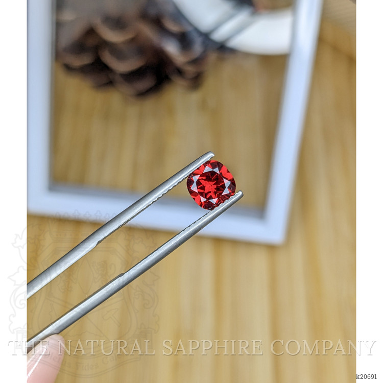1.33 Ct. Rhodolite Garnet from Ceylon (Sri Lanka)