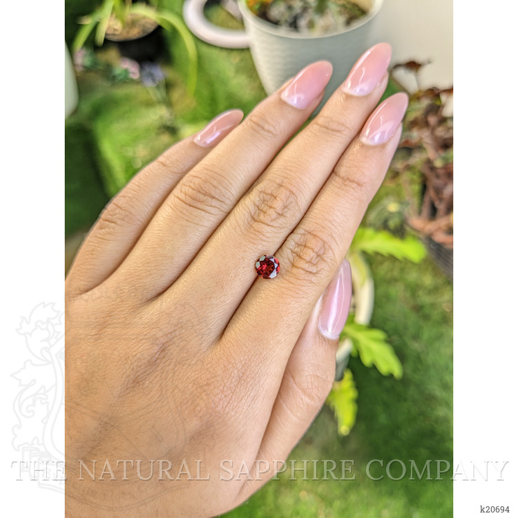 0.94 Ct. Rhodolite Garnet from Ceylon (Sri Lanka)