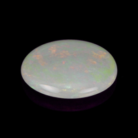 0.91 Ct. Cabochon White Opal from Australia Video