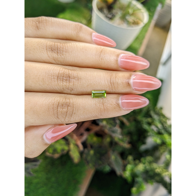 0.83 Ct. Peridot from Madagascar