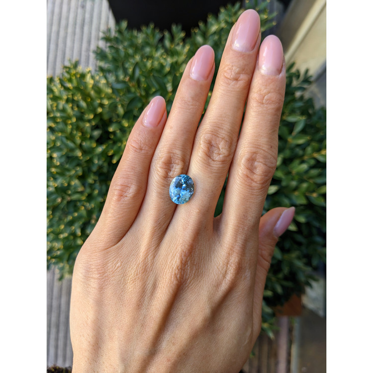 3.79 Ct. Aquamarine from Brazil
