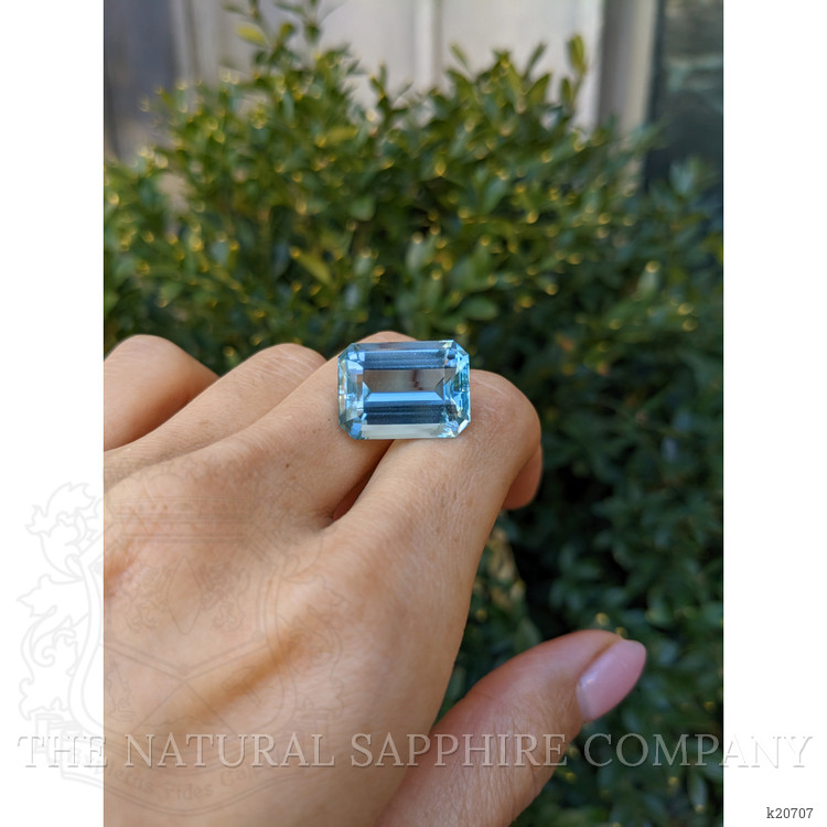 15.37 Ct. Blue Aquamarine from Brazil