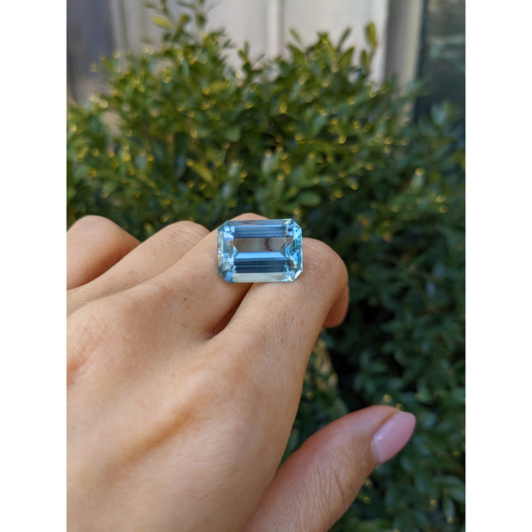 15.37 Ct. Aquamarine from Brazil