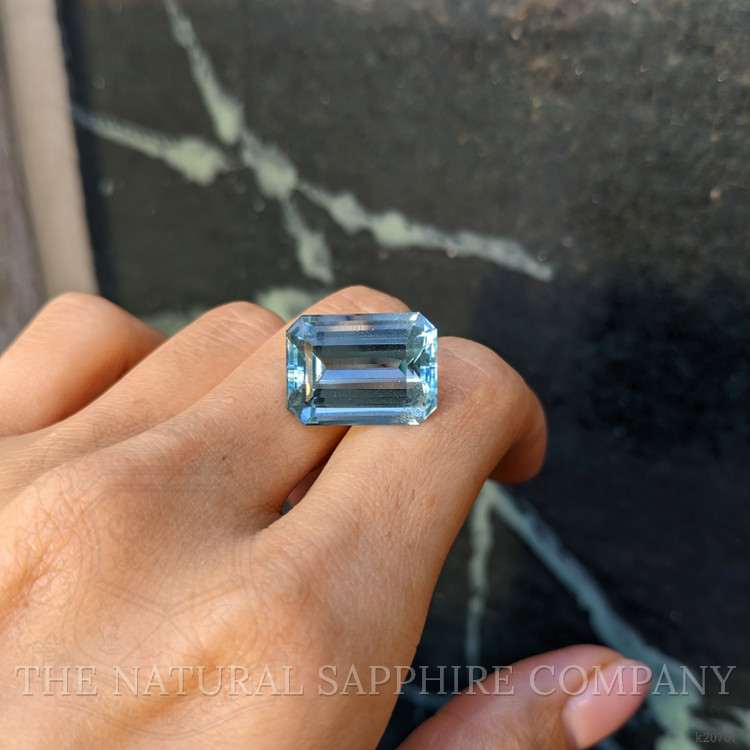 15.37 Ct. Blue Aquamarine from Brazil