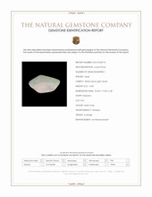13.50 Ct. Multi Color White Opal (Light Opal) from Australia Scan Report
