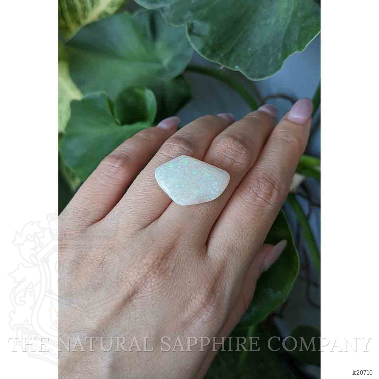 13.50 Ct. White Opal from Australia