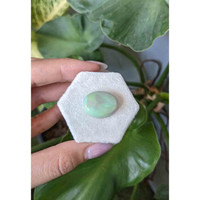 18.12 Ct. Cabochon White Opal from Australia Life Style