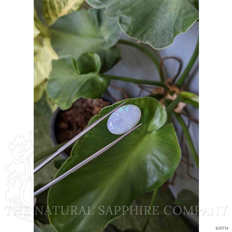 10.50 Ct. Cabochon White Opal from Australia