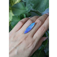 10.50 Ct. Cabochon Boulder Opal from Australia Life Style