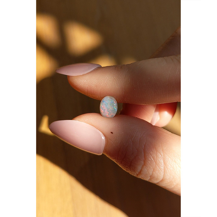 0.61 Ct. Crystal/Jelly Opal from Australia