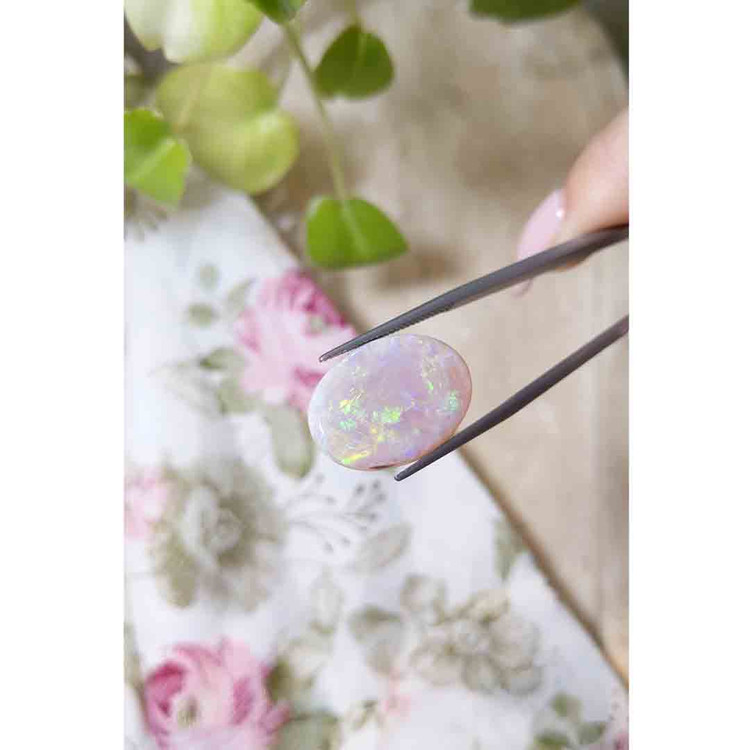 9.59 Ct. Cabochon Boulder Opal from Australia