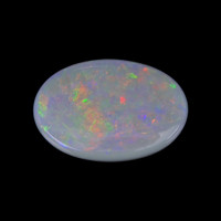 8.71 Ct. Cabochon Semi-Black Opal from Australia Video