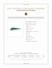7.75 Ct. Multi Color Boulder Opal (Ironstone Opal) from Australia Scan Report