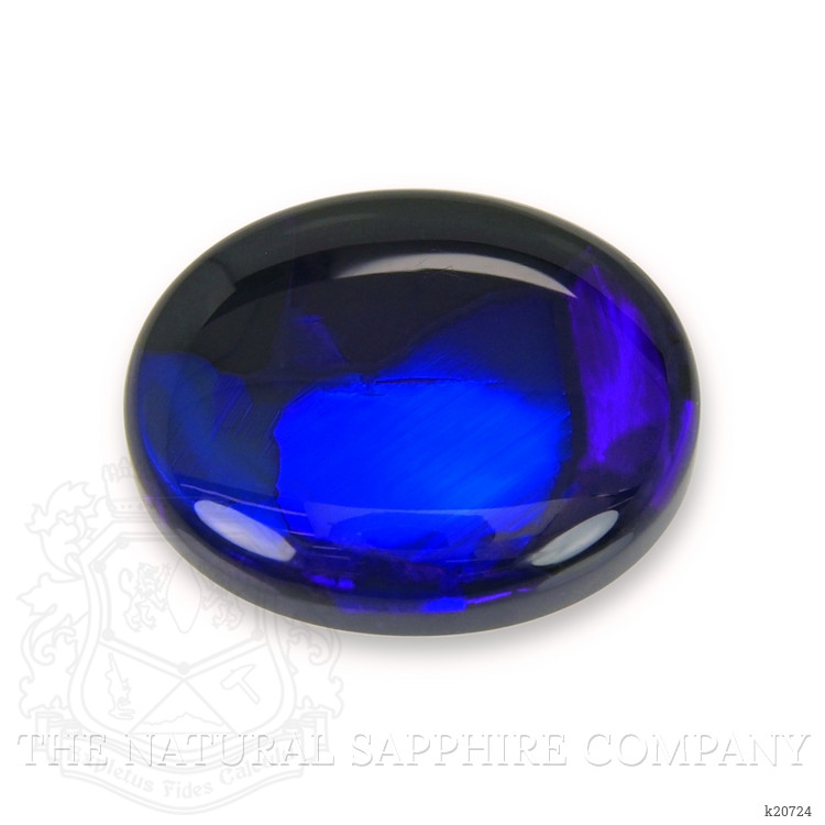 7.41 Ct. Cabochon Black Opal from Australia