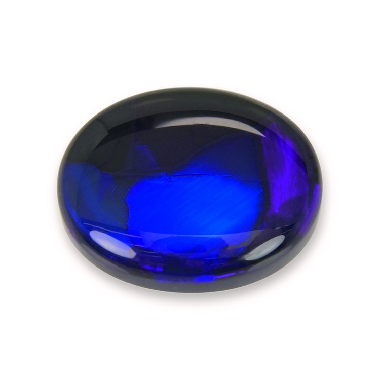 7.41 Ct. Cabochon Black Opal from Australia