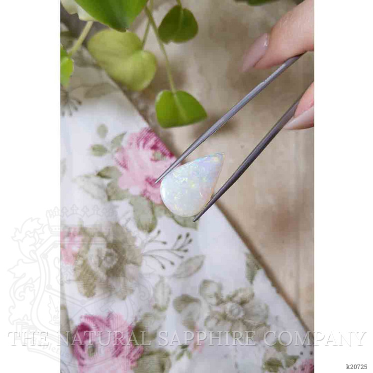 7.25 Ct. Cabochon White Opal from Australia