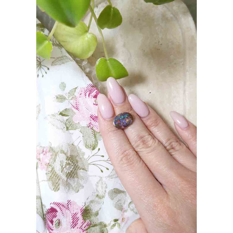 5.17 Ct. Cabochon Boulder Opal from Australia