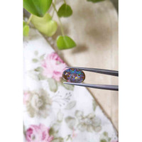 5.17 Ct. Cabochon Boulder Opal from Australia Life Style