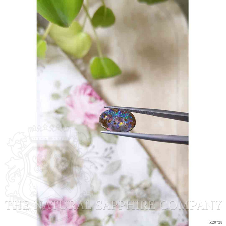 5.17 Ct. Cabochon Boulder Opal from Australia