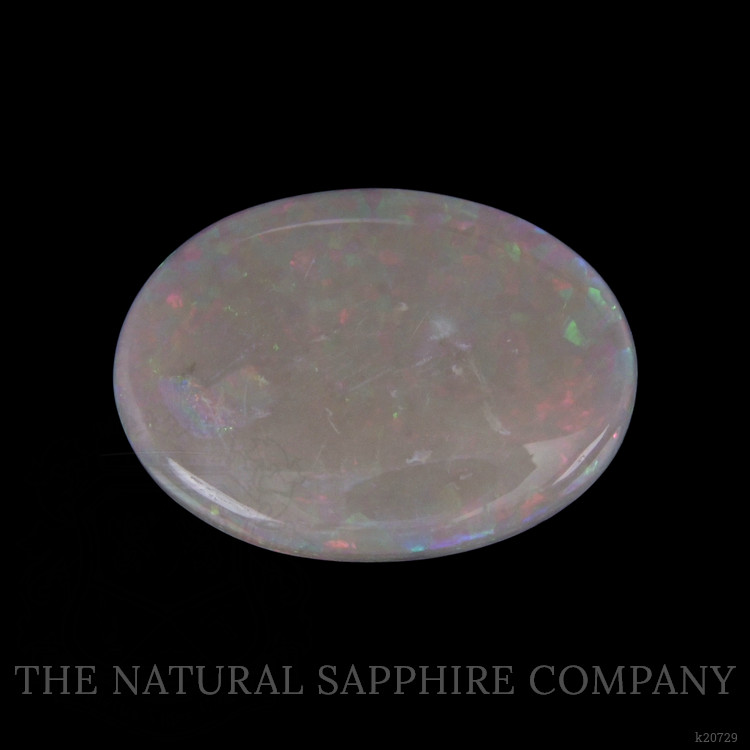5.64 Ct. Cabochon Semi-Black Opal from Australia