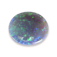 4.32 Ct. Cabochon Semi-Black Opal from Australia Video