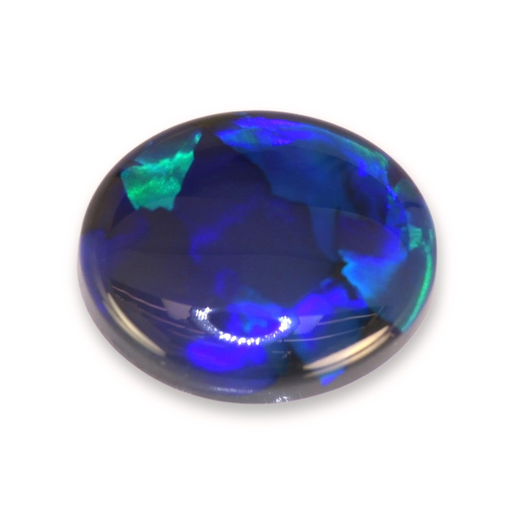 4.34 Ct. Cabochon Black Opal from Australia