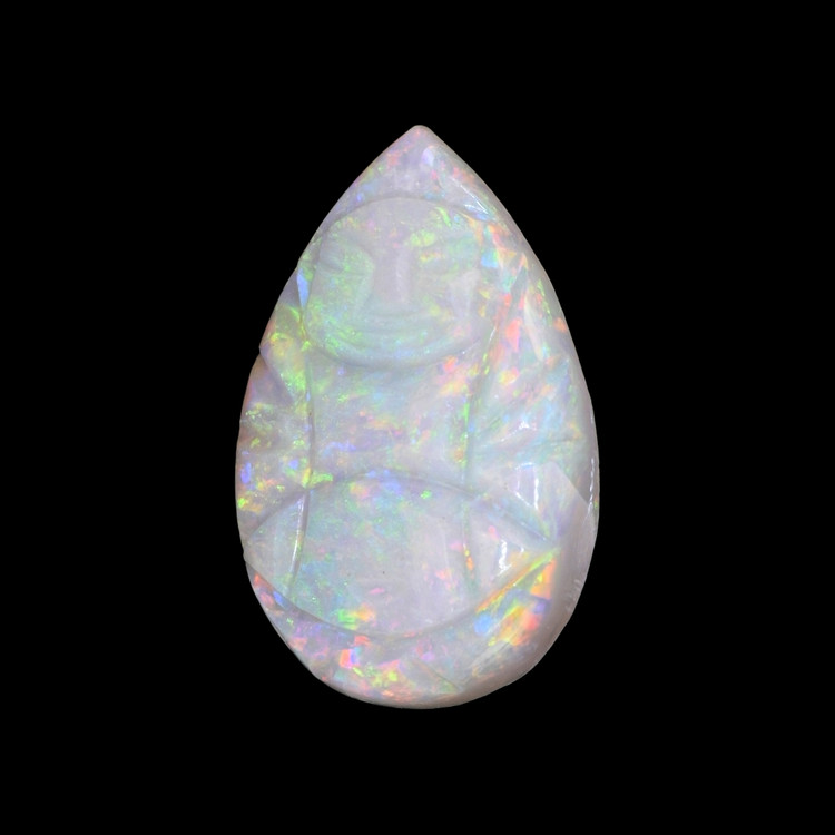 3.73 Ct. Cabochon White Opal from Australia