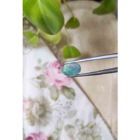 3.36 Ct. Cabochon Boulder Opal from Australia Life Style