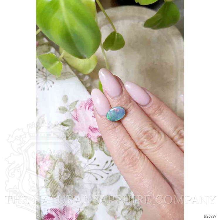 3.36 Ct. Cabochon Boulder Opal from Australia