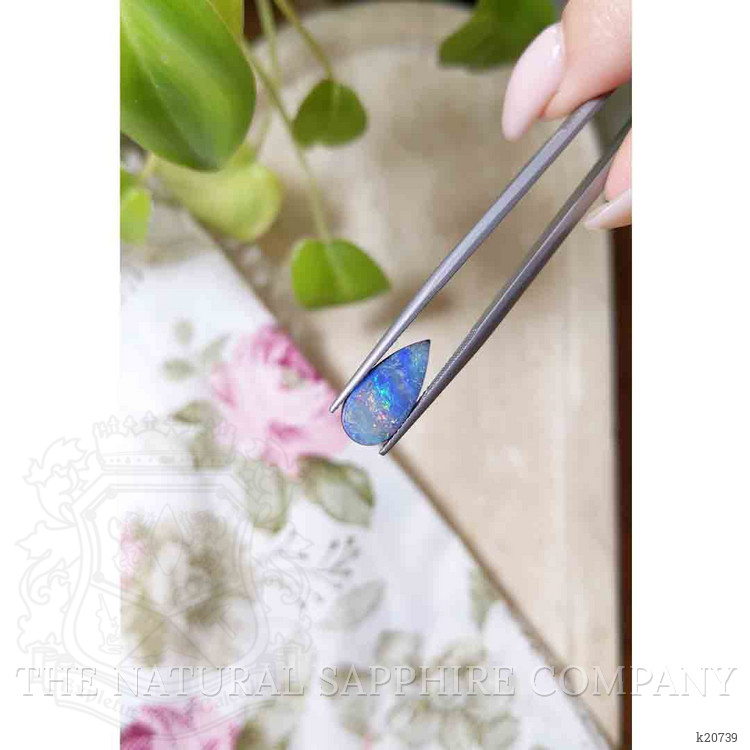 3.22 Ct. Cabochon Boulder Opal from Australia