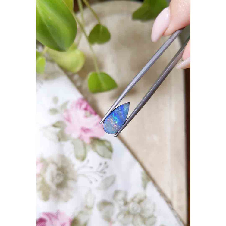 3.22 Ct. Cabochon Boulder Opal from Australia