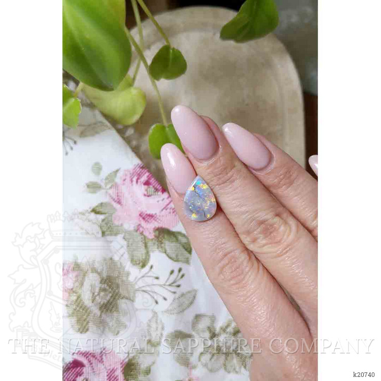 2.98 Ct. Cabochon Boulder Opal from Australia