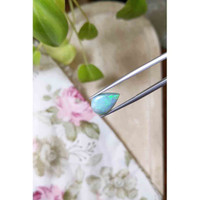 2.95 Ct. Cabochon Semi-Black Opal from Australia Life Style