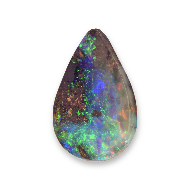 2.93 Ct. Cabochon Boulder Opal from Australia