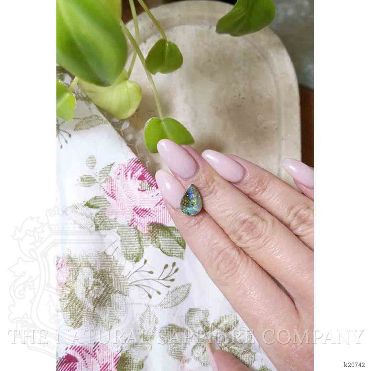 2.93 Ct. Cabochon Boulder Opal from Australia