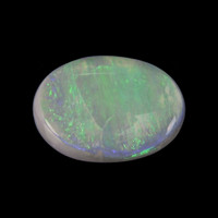2.81 Ct. Cabochon Black Opal from Australia Video