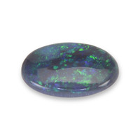 2.74 Ct. Cabochon Black Opal from Australia Video