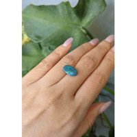 2.74 Ct. Cabochon Black Opal from Australia Life Style