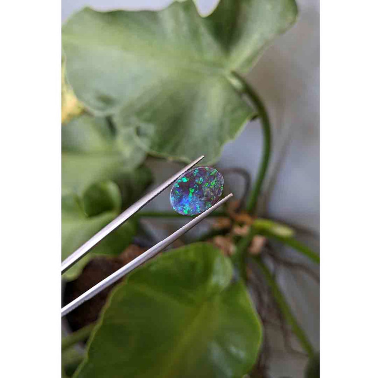 2.52 Ct. Cabochon Boulder Opal from Australia
