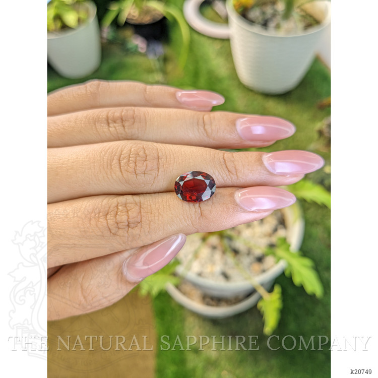 4.74 Ct. Garnet from Ceylon (Sri Lanka)