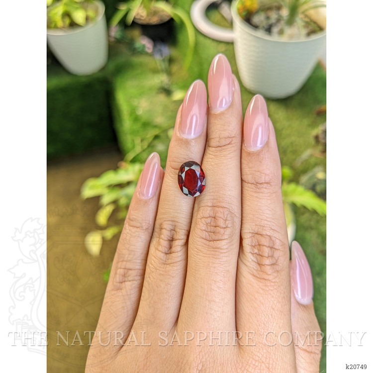 4.74 Ct. Garnet from Ceylon (Sri Lanka)