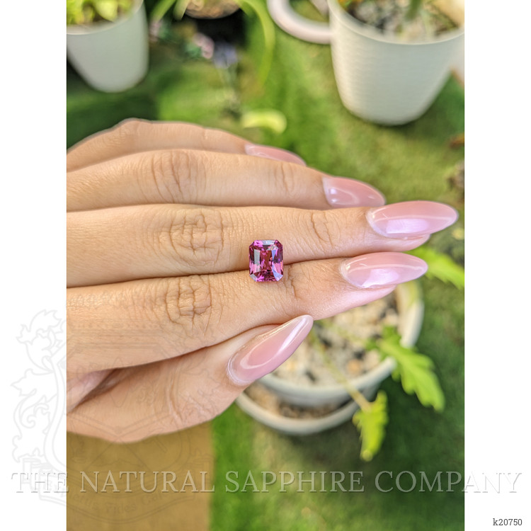 3.17 Ct. Rhodolite Garnet from Ceylon (Sri Lanka)